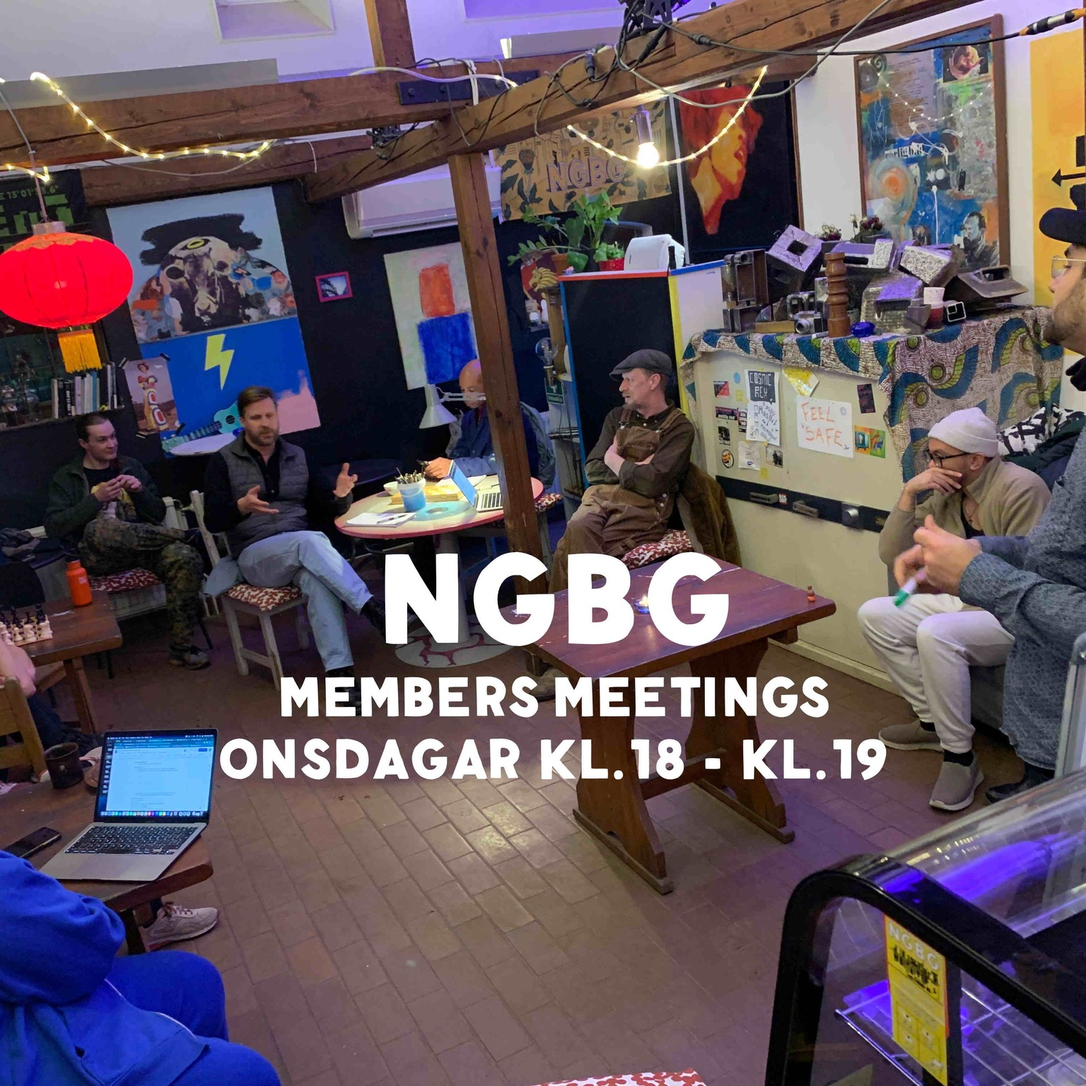 NGBG members meeting wednesdays at kopparbergsgatan